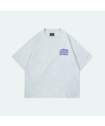 College Small Logo Heavyweight SS Tee (Ash Grey)