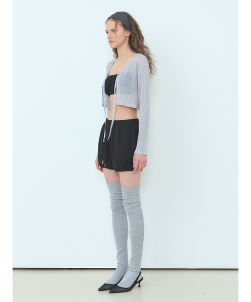 ETMON(エトモン)の「Linen Strap Knit Cardigan Light Grey(カーディガン/ボレロ・レディース・その他・FREE)」の5枚目の写真