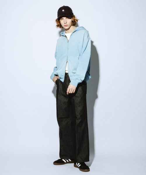 Wrangler（ラングラー）の「【Wrangler/ラングラー】別注ワイドペインターパンツ（スラックス・メンズ・ブラック/ブラック系その他・MEDIUM/LARGE）」の12枚目の写真