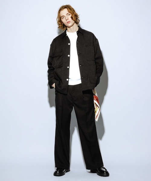 Wrangler（ラングラー）の「【Wrangler/ラングラー】別注ワイドペインターパンツ（スラックス・メンズ・ブラック/ブラック系その他・MEDIUM/LARGE）」の17枚目の写真