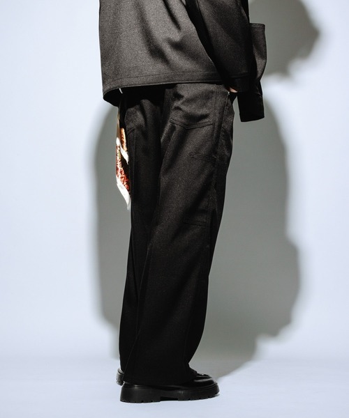 Wrangler（ラングラー）の「【Wrangler/ラングラー】別注ワイドペインターパンツ（スラックス・メンズ・ブラック/ブラック系その他・MEDIUM/LARGE）」の22枚目の写真