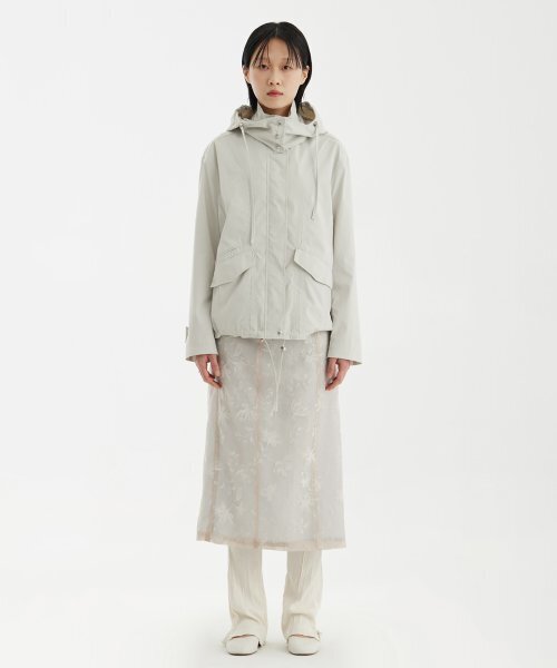 YOUTH(ユース)の「Cut-Off Oversized Blouson - Light Beige(ブルゾン・レディース・その他・S/M/L)」の4枚目の写真