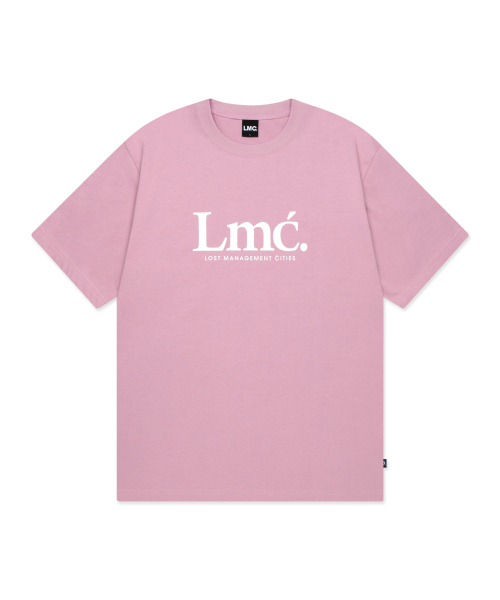 LMCの「セリフロゴTシャツ インディピンク(Tシャツ/カットソー・レディース・その他・S/M/L/XL)」の1枚目の写真