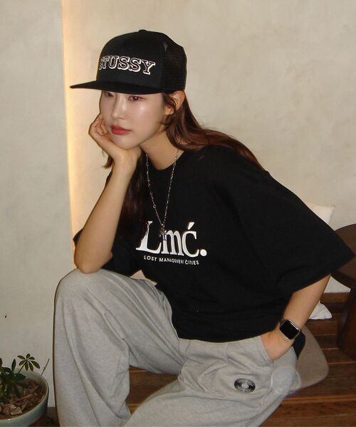 LMCの「セリフロゴTシャツ インディピンク(Tシャツ/カットソー・レディース・その他・S/M/L/XL)」の11枚目の写真