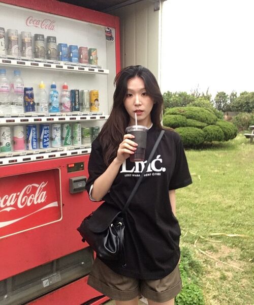 LMCの「セリフロゴTシャツ インディピンク(Tシャツ/カットソー・レディース・その他・S/M/L/XL)」の3枚目の写真