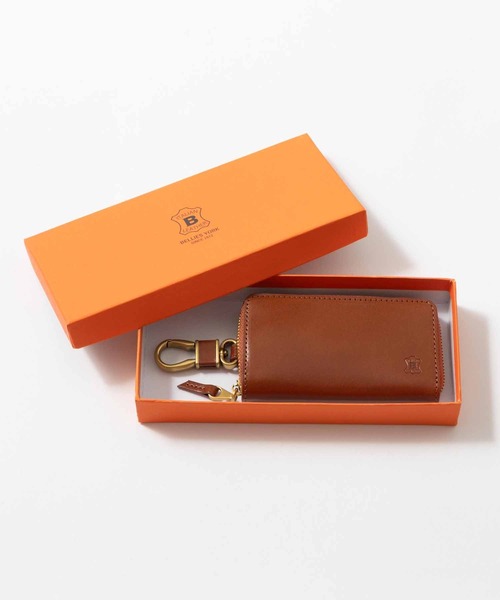 BELLIES YORK（ベリーズヨーク）の「【BELLIES YORK/ベリーズヨーク】牛革 ファスナータイプ キーケース キーリング リアルレザー 本革（キーケース/キーアクセサリー・メンズ・ブラウン/ダークブラウン/グリーン/ブラック・FREE）」の10枚目の写真