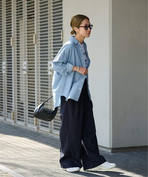 FRAMeWORK（フレームワーク）の「≪追加≫ダンガリーシャツ 5（シャツ/ブラウス・レディース・サックスブルー・FREE）」の20枚目の写真