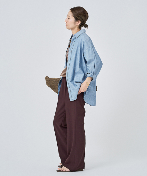 FRAMeWORK（フレームワーク）の「≪追加≫ダンガリーシャツ 5（シャツ/ブラウス・レディース・サックスブルー・FREE）」の3枚目の写真