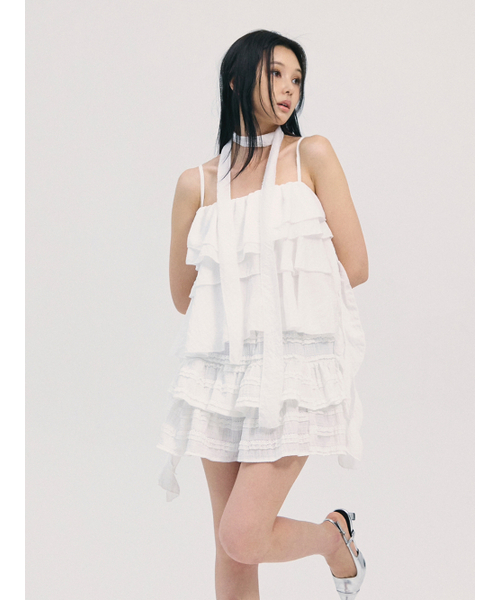BABLETWO(ビーエイブルトゥー)の「sweety rah rah skirt-white(スカート・レディース・その他・ONE SIZE)」の2枚目の写真