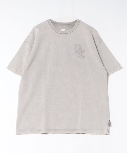 DC(ディーシー)の「DC/ディーシー 半袖 Tシャツ バックプリント ロゴ 古着風 ヴィンテージ加工 DST262009(Tシャツ/カットソー・メンズ・グレー/スミクロ・S/2XL/L/M/XL)」の11枚目の写真