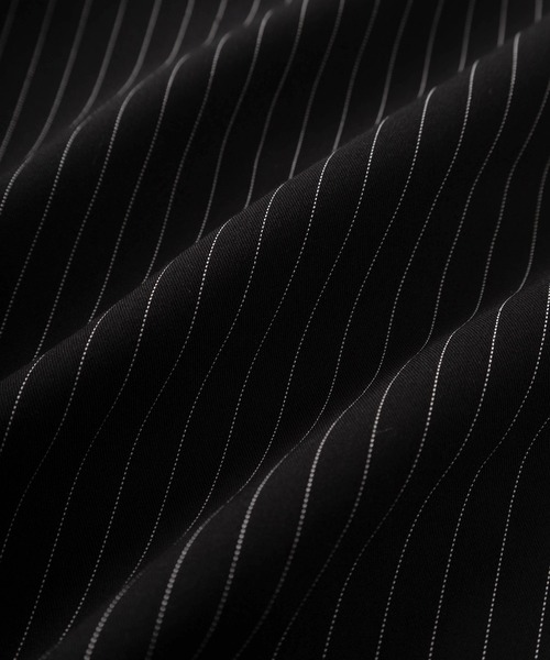 SlashDate（スラッシュデイト）の「【72】【PLES】TRストレッチ 2タック ワイドストレート スラックス 無地/ストライプ セットアップ可能（その他パンツ・メンズ・ブラック/ブラウン/ブラック系その他・L/M）」の11枚目の写真