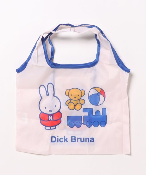 Miffy( ミッフィー)の「【 miffy 】 Dick Bruna ミニくるくるショッピングバッグA 26S1(エコバッグ/サブバッグ・レディース・ホワイト系その他/ホワイト系その他2・FREE)」の1枚目の写真