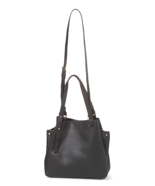 GLOBAL WORK（グローバルワーク）の「スぺ軽5ROOM2WAYバッグ/606773（ハンドバッグ・レディース・オフホワイト/グレー/ライトグリーン/ベージュ/ネイビー/ブラック・FREE）」の7枚目の写真