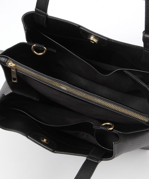 GLOBAL WORK（グローバルワーク）の「スぺ軽5ROOM2WAYバッグ/606773（ハンドバッグ・レディース・オフホワイト/グレー/ライトグリーン/ベージュ/ネイビー/ブラック・FREE）」の21枚目の写真