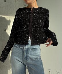 CAPRICIEUX LE'MAGE | ドットシャーリングブラウス(シャツ/ブラウス)