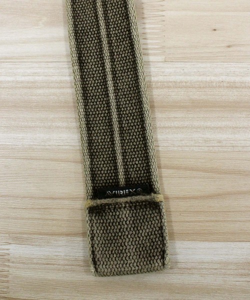 AVIREX（アヴィレックス）の「PIGMENT RING BELT（ベルト・メンズ・カーキ/オリーブ/ブラック・L/M）」の9枚目の写真