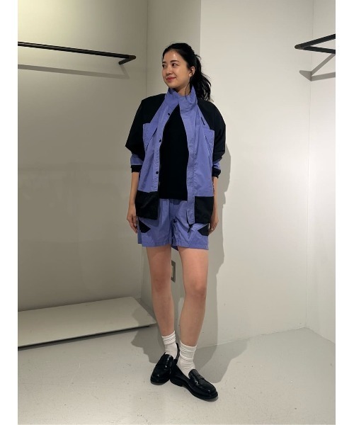MARMOT(マーモット)の「Marmot / ナイロンショートパンツ《ESTNATION EXCLUSIVE》(その他パンツ・レディース・パープル/ブラック・FREE)」の9枚目の写真