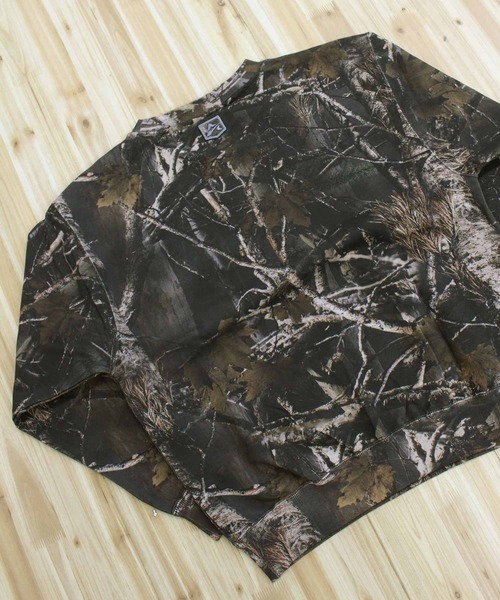 AVIREX(アヴィレックス)の「CREW NECK SWEAT 'REAL TREE CAMO'(スウェット・メンズ・ブラック/カモフラージュ・XL/M/L)」の10枚目の写真