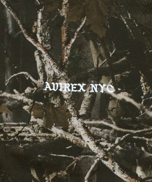AVIREX(アヴィレックス)の「CREW NECK SWEAT 'REAL TREE CAMO'(スウェット・メンズ・ブラック/カモフラージュ・XL/M/L)」の13枚目の写真