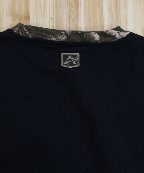 AVIREX(アヴィレックス)の「CREW NECK SWEAT 'REAL TREE CAMO'(スウェット・メンズ・ブラック/カモフラージュ・XL/M/L)」の17枚目の写真