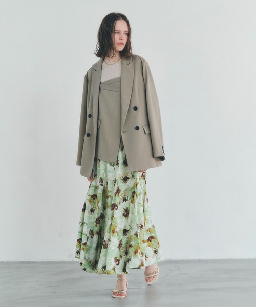 YECCA VECCA（イェッカヴェッカ）の「2wayキャミソールビスチェ（ベスト・レディース・ネイビー/ピンク/グレイッシュベージュ・FREE）」の22枚目の写真