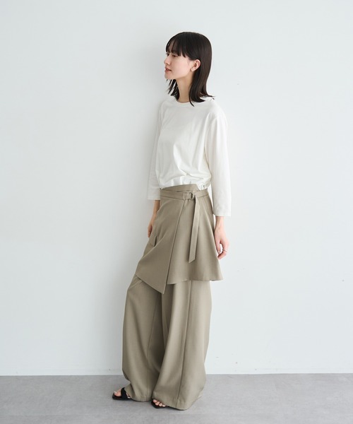 YECCA VECCA（イェッカヴェッカ）の「2wayキャミソールビスチェ（ベスト・レディース・ネイビー/ピンク/グレイッシュベージュ・FREE）」の14枚目の写真