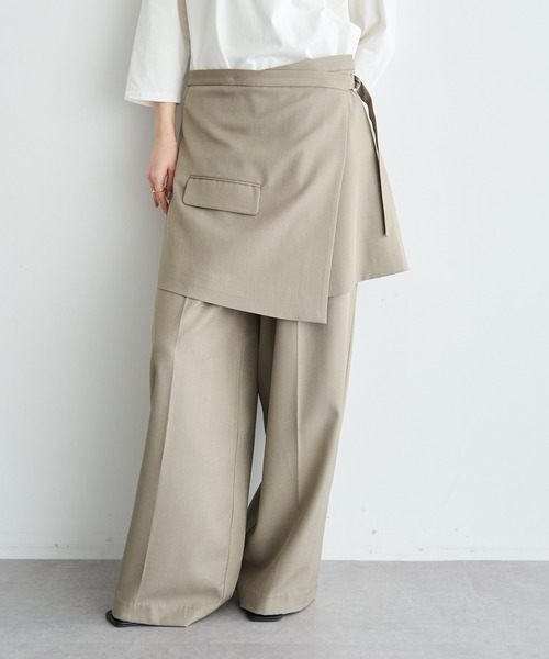 YECCA VECCA（イェッカヴェッカ）の「2wayキャミソールビスチェ（ベスト・レディース・ネイビー/ピンク/グレイッシュベージュ・FREE）」の12枚目の写真