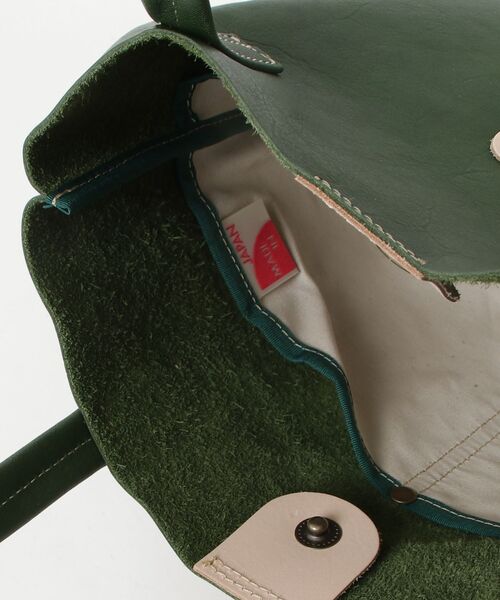 PR01.(ピーアールワン)の「Laisser Faire ピエーザ ミニトートバッグ(ハンドバッグ・レディース・レッド/ブラック/キャメル/ライトグレー/グリーン・FREE)」の6枚目の写真