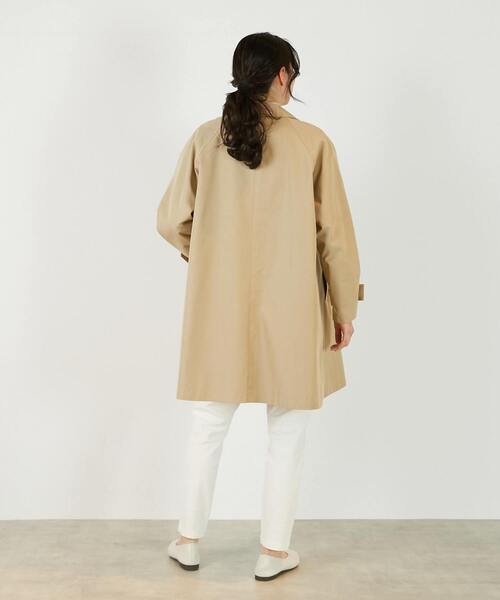 MELROSE claire(メルローズ クレール)の「【TCギャバテントトレンチコート】(トレンチコート・レディース・ベージュ/ライトカーキ・FREE)」の7枚目の写真