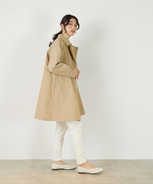 MELROSE claire(メルローズ クレール)の「【TCギャバテントトレンチコート】(トレンチコート・レディース・ベージュ/ライトカーキ・FREE)」の8枚目の写真