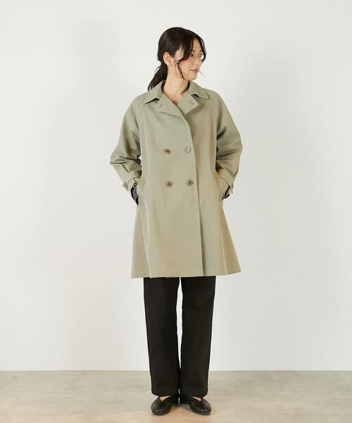 MELROSE claire(メルローズ クレール)の「【TCギャバテントトレンチコート】(トレンチコート・レディース・ベージュ/ライトカーキ・FREE)」の13枚目の写真