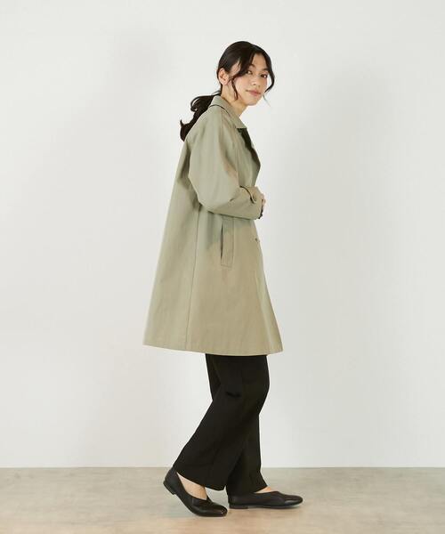 MELROSE claire(メルローズ クレール)の「【TCギャバテントトレンチコート】(トレンチコート・レディース・ベージュ/ライトカーキ・FREE)」の16枚目の写真