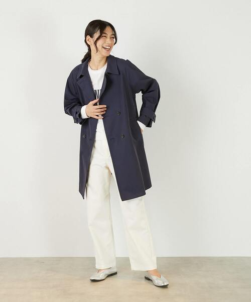 MELROSE claire(メルローズ クレール)の「【TCギャバテントトレンチコート】(トレンチコート・レディース・ベージュ/ライトカーキ・FREE)」の19枚目の写真