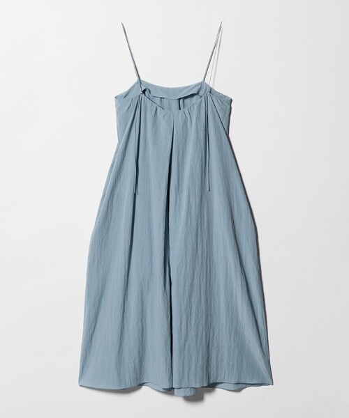 BEAUTY&YOUTH UNITED ARROWS（ビューティーアンドユースユナイテッドアローズ）の「ギャザー ロングキャミソール ワンピース ウォッシャブル（ワンピース・レディース・ライトグレー/ライトブルー/ブラック・M/S）」の4枚目の写真