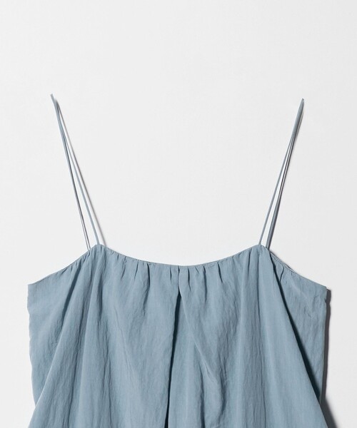 BEAUTY&YOUTH UNITED ARROWS（ビューティーアンドユースユナイテッドアローズ）の「ギャザー ロングキャミソール ワンピース ウォッシャブル（ワンピース・レディース・ライトグレー/ライトブルー/ブラック・M/S）」の5枚目の写真