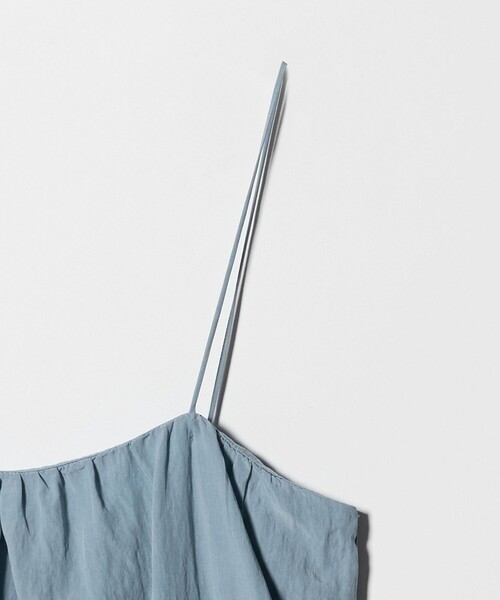 BEAUTY&YOUTH UNITED ARROWS（ビューティーアンドユースユナイテッドアローズ）の「ギャザー ロングキャミソール ワンピース ウォッシャブル（ワンピース・レディース・ライトグレー/ライトブルー/ブラック・M/S）」の6枚目の写真