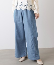 Bou Jeloud（ブージュルード）の「ライトデニムイージーワイドパンツ（デニムパンツ）」
