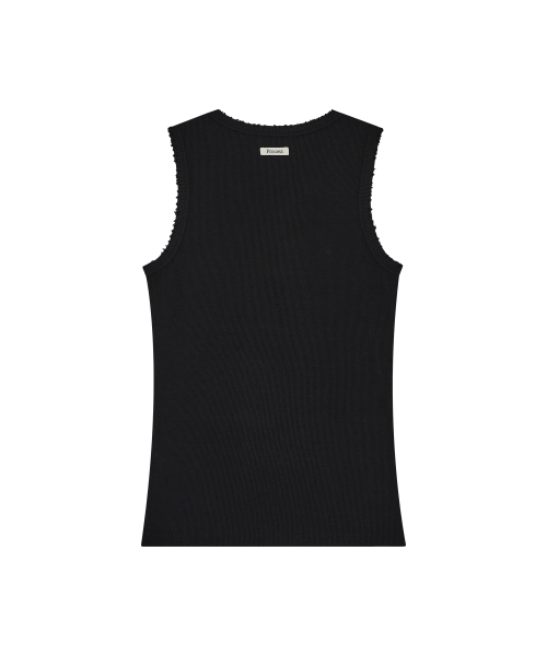 PROCESS(プロセス)の「Destroyed Logo Sleeveless - Black(Tシャツ/カットソー・メンズ・その他・FREE)」の3枚目の写真