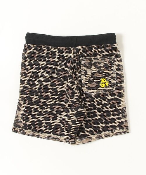 STUD MUFFIN(スタッドマフィン)の「STUD MUFFIN/スタッドマフィン/レオパードメッシュ スマイリーパッチ ショートパンツ/614-06289(その他パンツ・メンズ・ブラウン・3/2)」の5枚目の写真