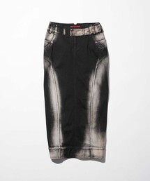 STUDIOUS | 【mukcyen/ムッシャン】low-rise denim pencil skirt/ローライズデニムペンシルスカート(スカート)