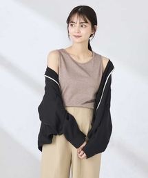 a.v.v | 【前後2WAY】ラメタンクトップ(タンクトップ)