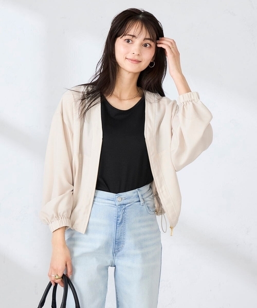 a.v.v（アーヴェヴェ）の「【前後2WAY】ラメタンクトップ（タンクトップ・レディース・モカ/ブラック/グレー系その他・40/38/42/36）」の9枚目の写真