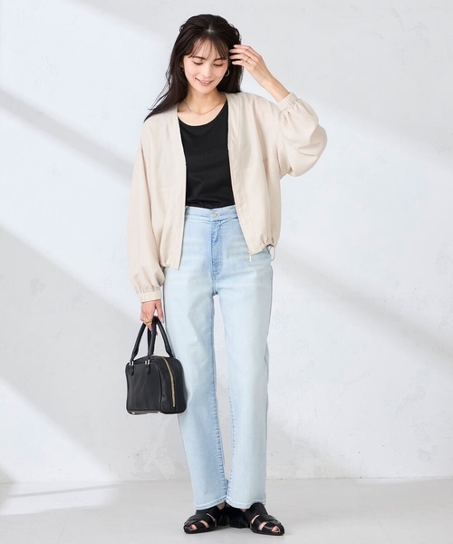 a.v.v（アーヴェヴェ）の「【前後2WAY】ラメタンクトップ（タンクトップ・レディース・モカ/ブラック/グレー系その他・40/38/42/36）」の11枚目の写真