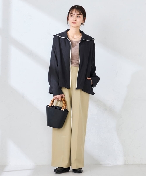 a.v.v（アーヴェヴェ）の「【前後2WAY】ラメタンクトップ（タンクトップ・レディース・モカ/ブラック/グレー系その他・40/38/42/36）」の14枚目の写真