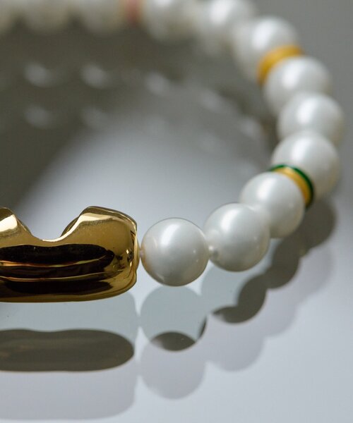 ear PAPILLONNER（イアパピヨネ）の「POPパールマグネットブレスレット（ブレスレット・レディース・ブラック/ホワイト・FREE）」の16枚目の写真