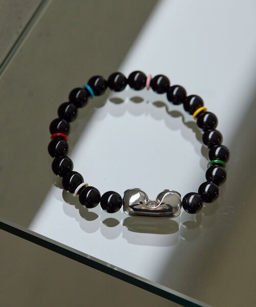 ear PAPILLONNER（イアパピヨネ）の「POPパールマグネットブレスレット（ブレスレット・レディース・ブラック/ホワイト・FREE）」の11枚目の写真