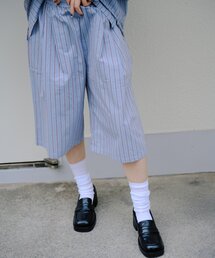 WHIMSIC | 【WHIMSIC/2サイズ/SETUP対応】ストライプスリーピングショートパンツ(その他パンツ)