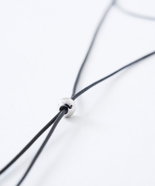 RIVE DROITE(リヴドロワ)の「【トレンド感◎】コードレイヤードチョーカー(ネックレス・レディース・シルバー・FREE)」の5枚目の写真