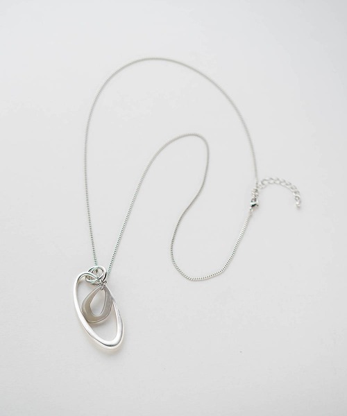 LAUTREAMONT（ロートレアモン）の「レイヤーオーバルネックレス（ネックレス・レディース・ゴールド系その他/シルバー系その他・FREE）」の5枚目の写真