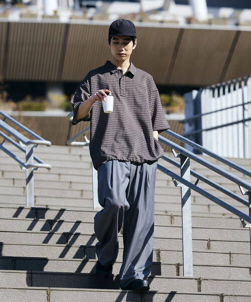 FREAK'S STORE(フリークスストア)の「限定展開 AiRide/エアライド リラックスフィット ポロシャツ/ポケッタブル/吸水速乾/UVカット(ポロシャツ・メンズ・チャコールグレー/ブラック/ネイビー/ブラック系その他・LARGE/MEDIUM/SMALL)」の14枚目の写真